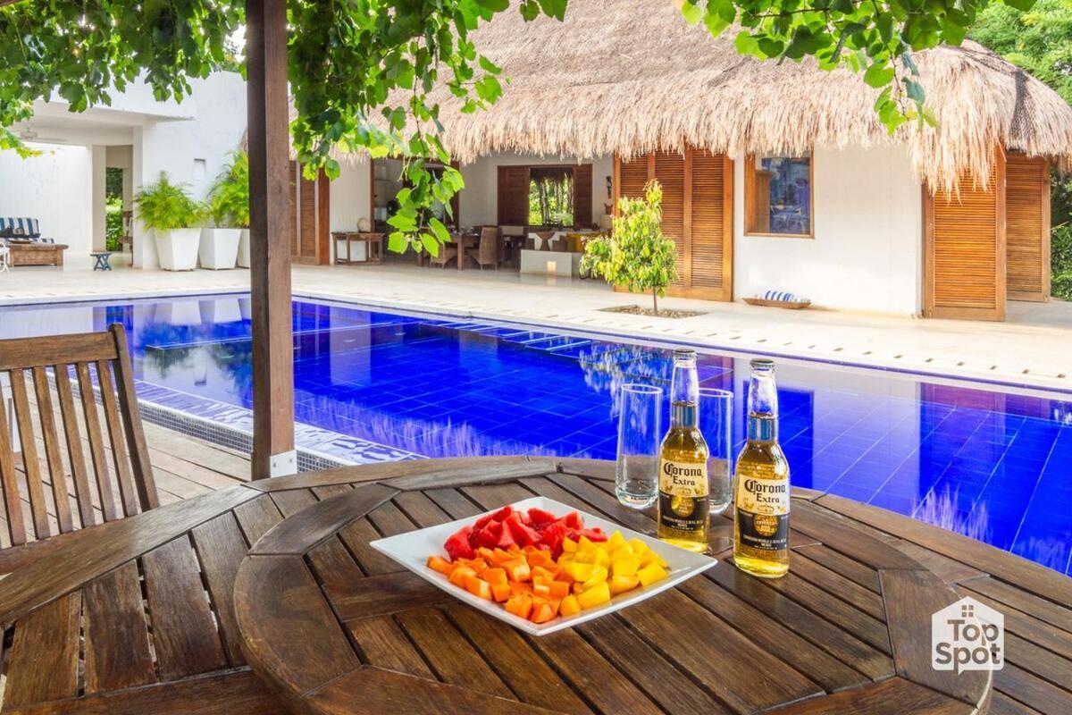Seaside Topspot For 17 At Exclusive & Idyllic Isla Barú Exterior foto