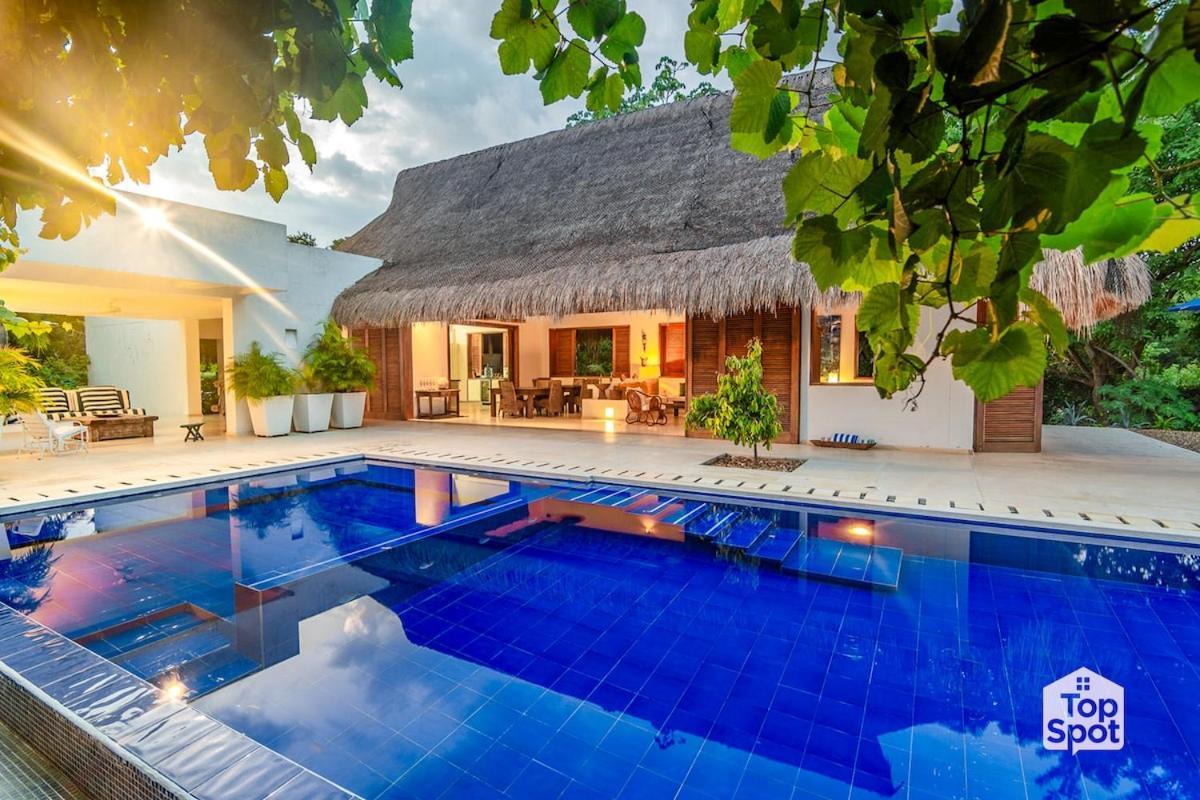 Seaside Topspot For 17 At Exclusive & Idyllic Isla Barú Exterior foto
